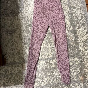Athleta Brown Patterned Leggings